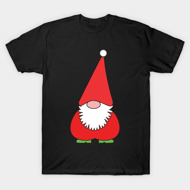 Christmas funny Santa gnome T-Shirt by Nice Surprise